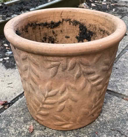 Photo of free Terracotta plant pot (Downham BR1) #1