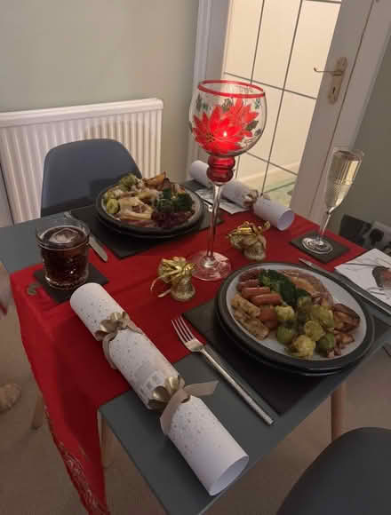 Photo of free Habitat Berlin Grey Dining Table and 2 Grey Chairs (Craigmount EH12) #2