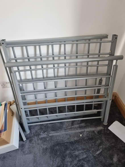 Photo of free Metal single bed frame (Leyton Midland E10) #1