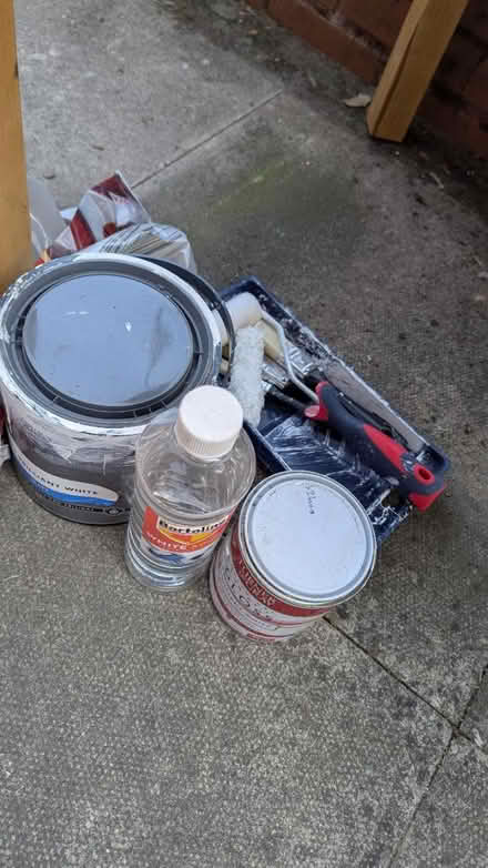 Photo of free Spare white paint (Rusholme M14) #1