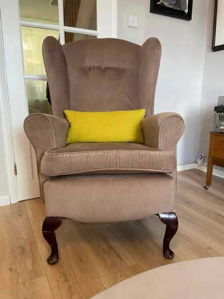 Photo of free Two Armchairs - today only (Hollands Avenue CT19) #1