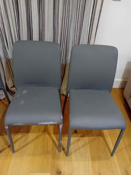 Photo of free 4 Grey Chairs (Hendon NW4) #3