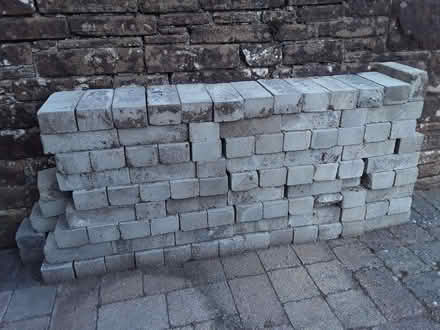 Photo of free 110 (Approx) Grey Concrete Bricks (Great Salkeld CA11) #1