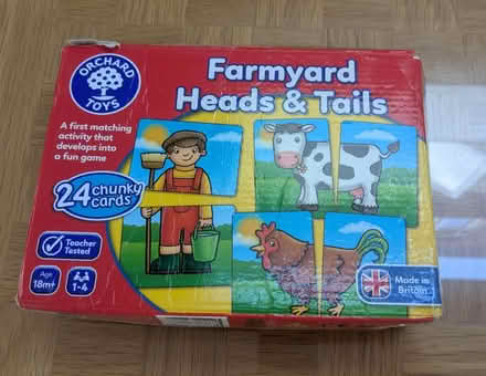 Photo of free Farmyard Heads & Tails puzzle toy (Boston Manor W7) #1