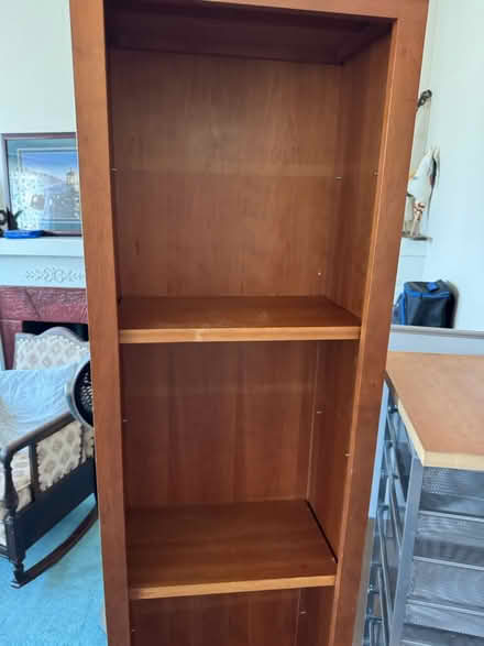 Photo of free Tall wooden shelves (Alameda) #1