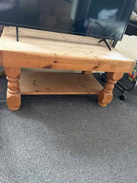 Photo of free Pine coffee table (OX33 Horspath) #1