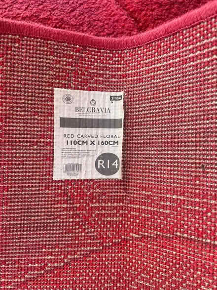 Photo of free Red rug (Abingdon OX14) #2