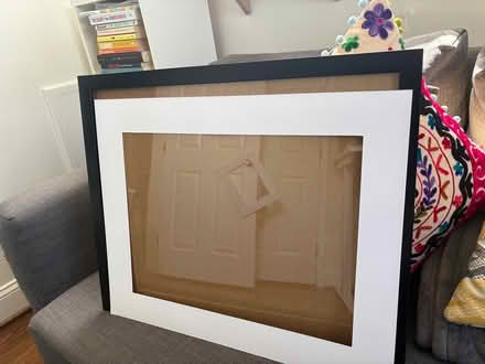 Photo of free Black picture frame 17.5x21.5 (Queens Chapel NE DC) #2