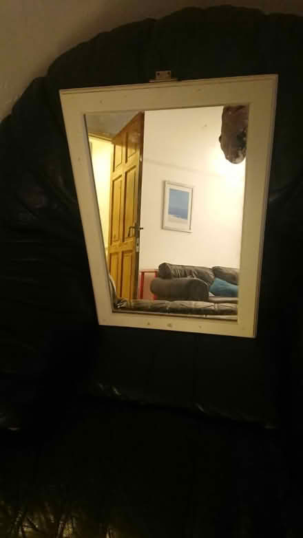 Photo of free Nice white frame wall mirror (Ramsgate CT11) #1