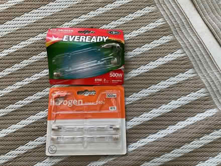Photo of free 3 x halogen linear bulbs (Abraham Heights LA1) #1