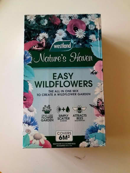 Photo of free Unopened Box of Wildflower Seed Mix (South Worle BS22) #1