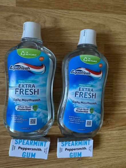 Photo of free Mouthwash & gum (Pudding Mill Lane E15) #1