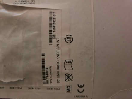 Photo of free Leg Brace (Milton Randolph Area) #1