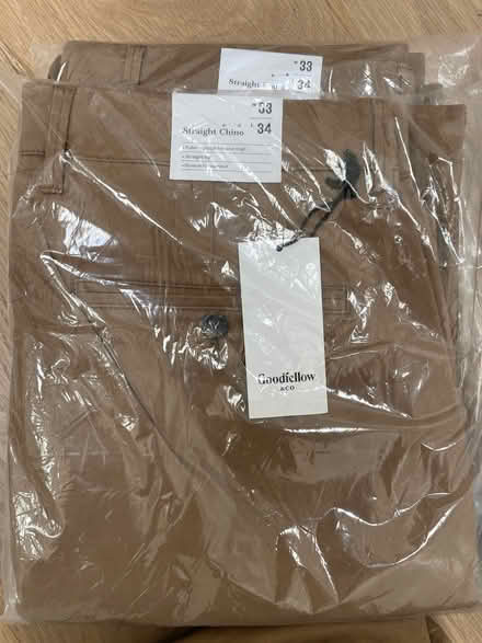 Photo of free 10 pr. men's chinos - 33" x 34" (Los Altos) #2