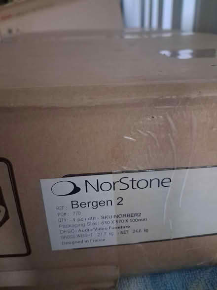 Photo of free Black Glass hi-fi stand (Bailey Road SK1) #3