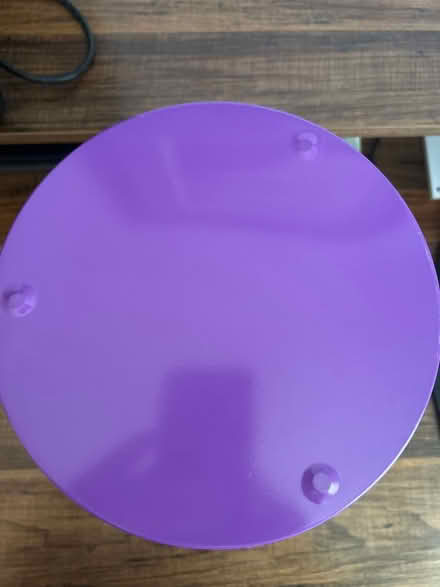 Photo of free Small Purple Metal Mesh Trash Can (Owings Mills,MD) #3