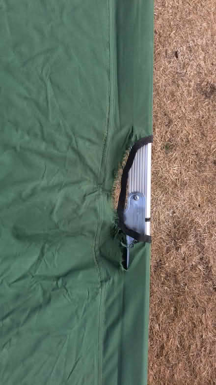 Photo of free A nearly new aluminium framed camp bed (Wokingham RG40) #2