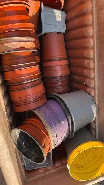 Photo of free Multiple plastic plant pots all sizes (Meanwood LS6) #2