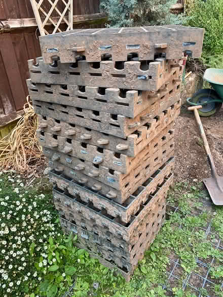 Photo of free 50cm sq grids drive/shed (Great Malvern WR14 3) #3