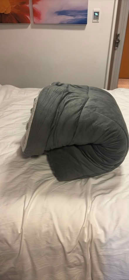 Photo of free Cosy Grey Blanket - Velvet (Kenilworth CV8) #3