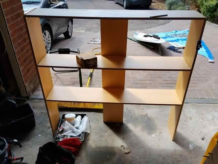 Photo of free Home made shelf unit for on desk (Bradley Fold Radcliffe) #1