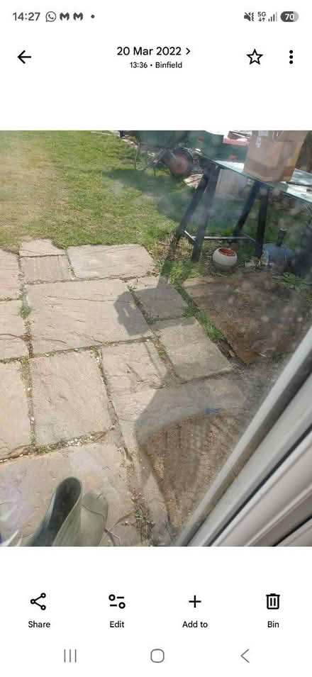 Photo of free Patio slabs (RG12, Binfield) #1