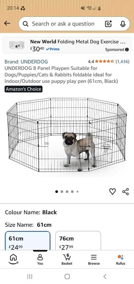 Photo of free Pet Playpen (Greenwich SE10) #3