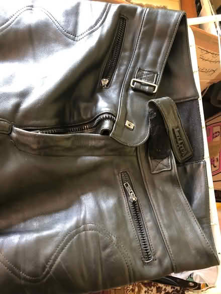 Photo of free Large leather bike trousers (Chipstead TN13) #2