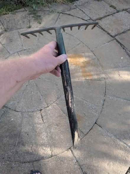 Photo of free Garden rake metal head (Caversham RG4) #2