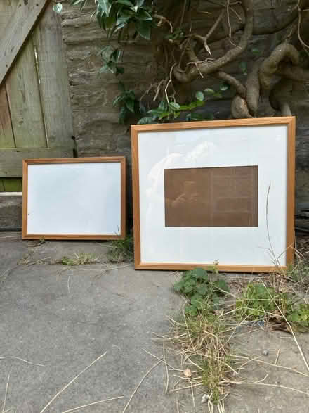 Photo of free Two Glazed wood picture frames (Bristol BS6) #1