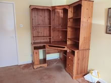 Photo of free corner unit writing desk (Milbourne Port DT9) #1