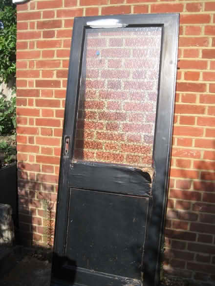Photo of free Old Half-Glazed Wooden Door (North City NR3) #1