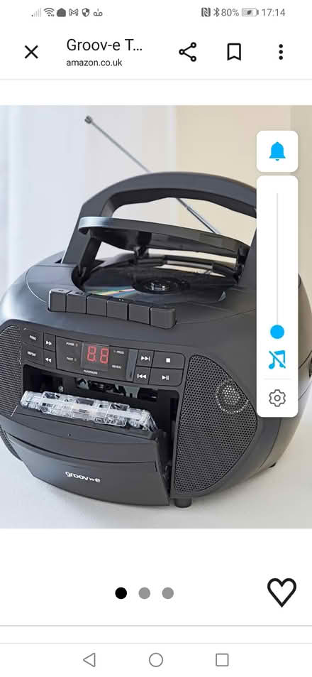 Photo of cd & cassette player (MK14 Great Linford) #1