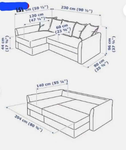 Photo of free Sofa grey ikea (E9 Hackney) #3