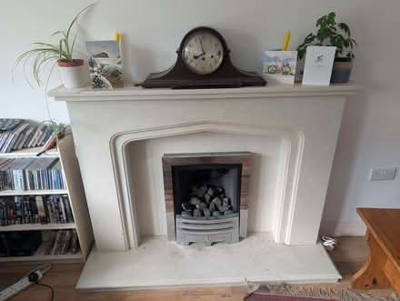 Photo of free Marble fireplace, mantlepiece and hearth (Oswestry SY11) #1