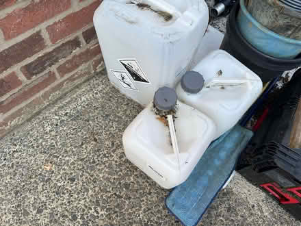Photo of free 3 x Liquid Containers - 2 x 10 litre and 1 x25 litre (Lostock Hall PR5) #1