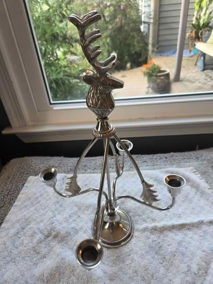 Photo of free Candle holder, approx 12in" (Laurel) #1