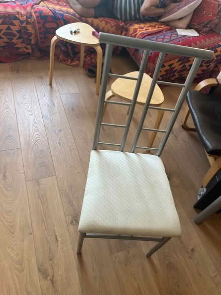 Photo of free Glass table and 4 chairs (Elland) #1