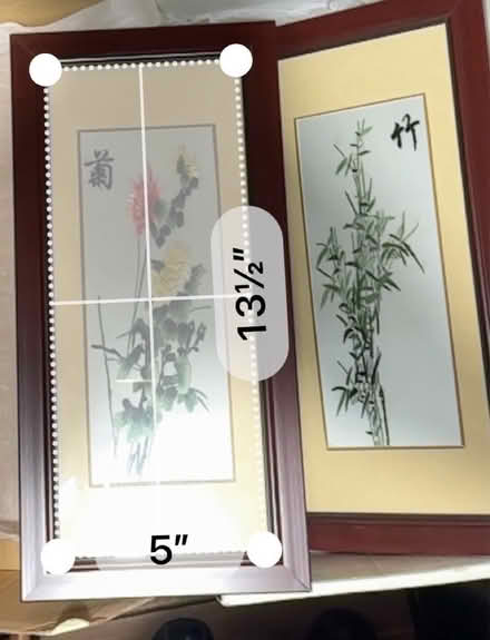 Photo of free Embroidery decor (belmont/watertown line) #1