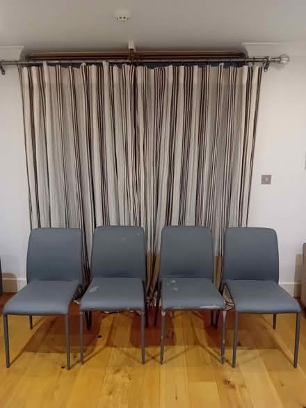 Photo of free 4 Grey Chairs (Hendon NW4) #1