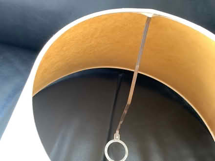 Photo of free Large cream coolie lampshade (GMV SE10) #2
