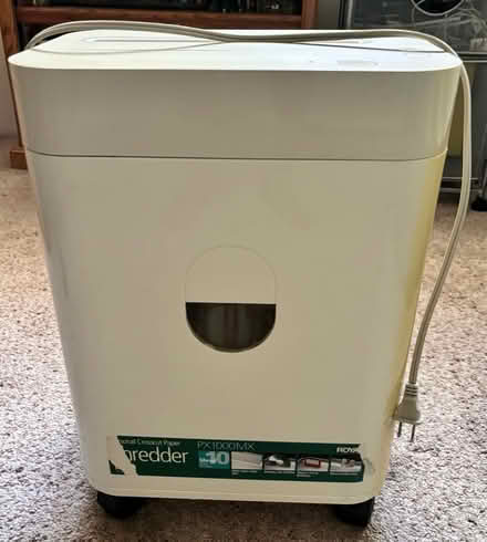 Photo of free Paper shredder (Willow Glen) #1