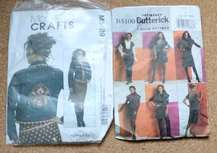 Photo of free 2 x Sewing Patterns (Penzance TR18) #1
