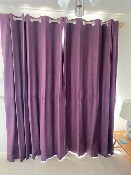 Photo of free Purple curtains (Cranham Gate GL3) #4
