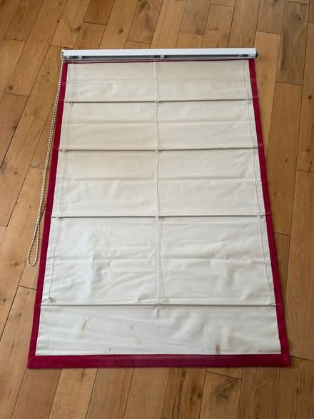 Photo of free Roman blind, red (Willingdon BN20) #3