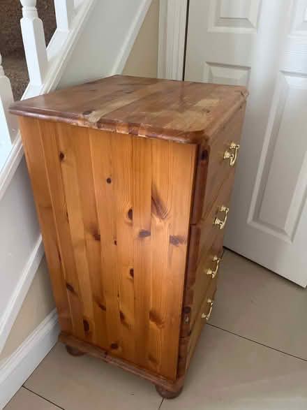 Photo of free 4 drawer bedside unit (Kenley CR8) #2