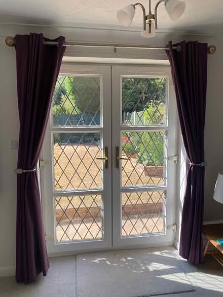 Photo of free Purple curtains (Cranham Gate GL3) #3