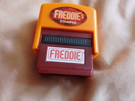 Photo of free Name stamper (Freddie) (Lexden CO3) #1