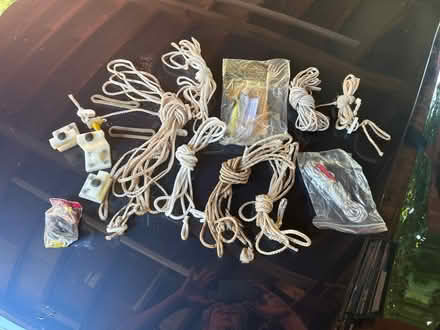 Photo of free Old guy ropes and other bits (Kenilworth CV8) #1