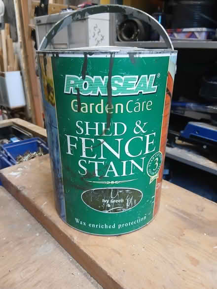 Photo of free Ronseal shed and fence stain (PE20 Amber Hill) #1